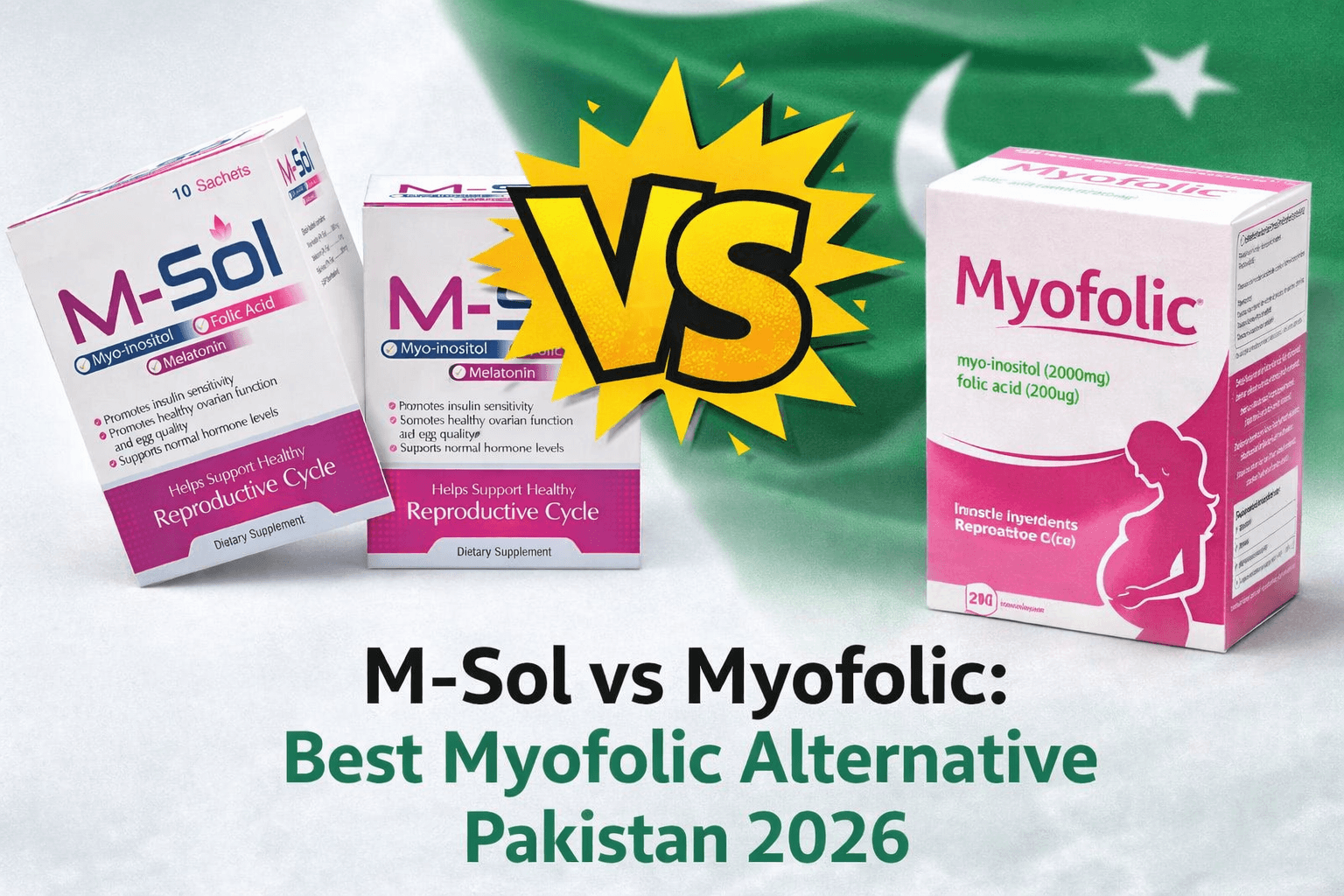 M-Sol vs Myofolic: Best Myofolic Alternative Pakistan 2026